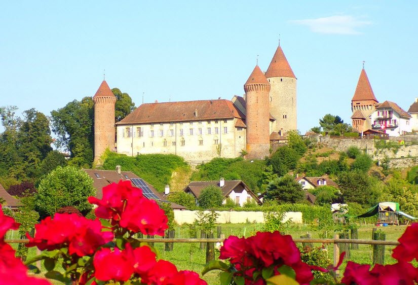 Château de Chenaux, Estavayer, Switzerland, Switzerland